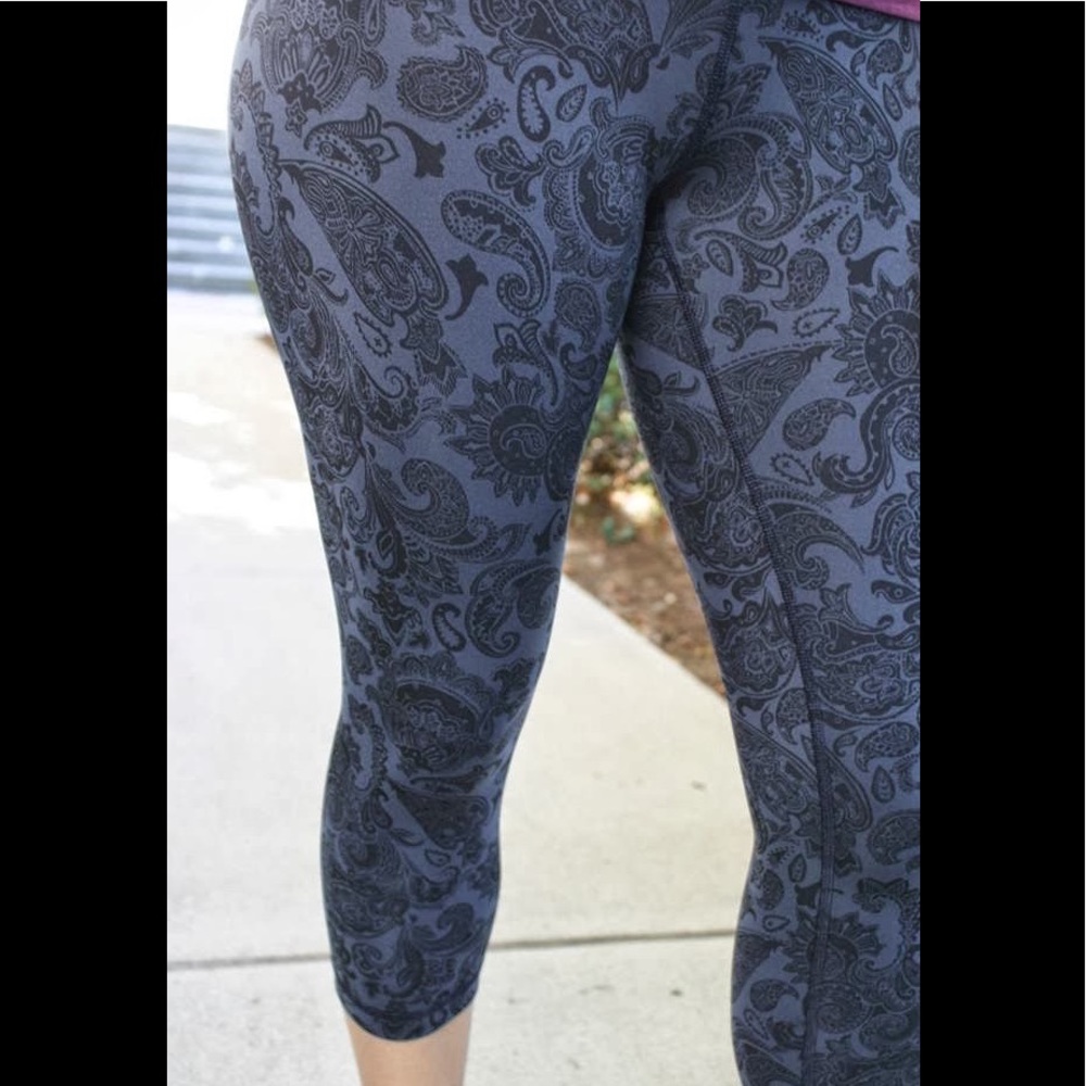 Lululemon Paisley Design Leggings 4